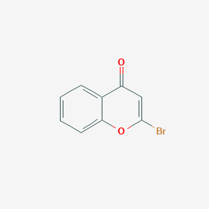 molecular formula C9H5BrO2 B13913137 2-Bromo-4H-chromen-4-one 