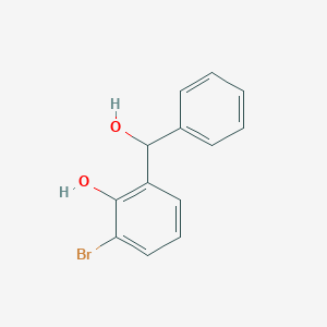 2-Bromo-6-(hydroxy(phenyl)methyl)phenol