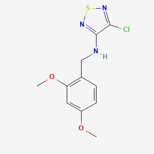 4-Chloro-n-(2,4-dimethoxybenzyl)-1,2,5-thiadiazol-3-amine