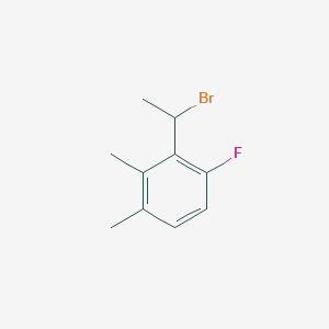 2-(1-Bromoethyl)-1-fluoro-3,4-dimethyl-benzene