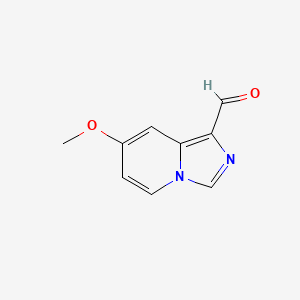 7-Methoxyimidazo[1,5-a]pyridine-1-carboxaldehyde