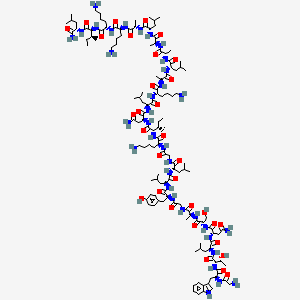 molecular formula C134H227N35O32 B13913244 Transportan 