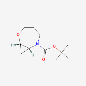 Tert-butyl (1S,7R)-2-oxa-6-azabicyclo[5.1.0]octane-6-carboxylate