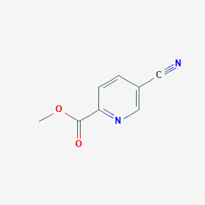 molecular formula C8H6N2O2 B1391331 5-氰基吡啶-2-甲酸甲酯 CAS No. 76196-66-2