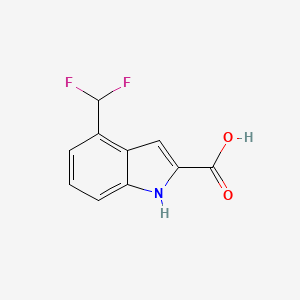 4-(difluoromethyl)-1H-indole-2-carboxylic acid