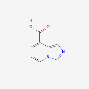 molecular formula C8H6N2O2 B1391334 咪唑并[1,5-a]吡啶-8-羧酸 CAS No. 697739-13-2