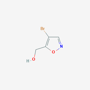 molecular formula C4H4BrNO2 B13913357 (4-Bromo-1,2-oxazol-5-yl)methanol CAS No. 1934528-38-7