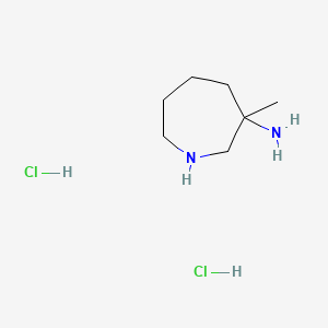 3-Methylazepan-3-amine;dihydrochloride