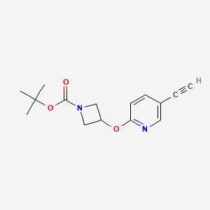 tert-Butyl 3-((5-ethynylpyridin-2-yl)oxy)azetidine-1-carboxylate