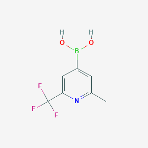 (2-Methyl-6-(trifluoromethyl)pyridin-4-yl)boronic acid