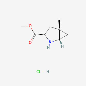 Methyl (1S,3S,5S)-5-methyl-2-azabicyclo[3.1.0]hexane-3-carboxylate hydrochloride