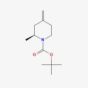 tert-butyl (2S)-2-methyl-4-methylene-piperidine-1-carboxylate