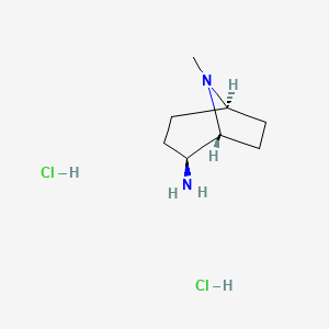 (1R,2S,5R)-rel-8-methyl-8-azabicyclo[3.2.1]octan-2-amine dihydrochloride