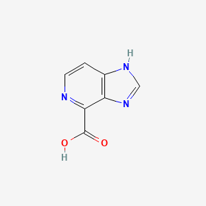 molecular formula C7H5N3O2 B1391362 1H-咪唑并[4,5-c]吡啶-4-羧酸 CAS No. 933728-33-7