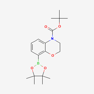 tert-Butyl 8-(4,4,5,5-tetramethyl-1,3,2-dioxaborolan-2-yl)-2,3-dihydro-4H-benzo[b][1,4]oxazine-4-carboxylate