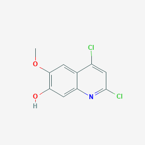 2,4-Dichloro-6-methoxyquinolin-7-ol