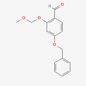 4-Benzyloxy-2-methoxymethoxy-benzaldehyde