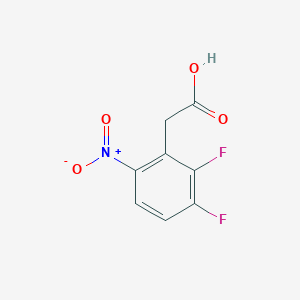 B139137 2-(2,3-Difluoro-6-nitrophenyl)acetic acid CAS No. 141428-47-9