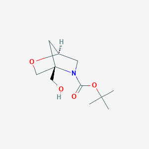 Tert-butyl (1S,4R)-4-(hydroxymethyl)-2-oxa-5-azabicyclo[2.2.1]heptane-5-carboxylate