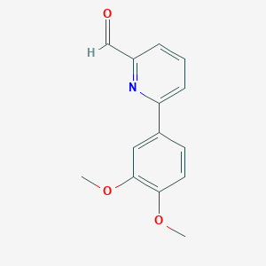 6-(3,4-Dimethoxyphenyl)picolinaldehyde