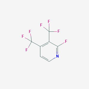 B1391380 2-Fluoro-3,4-bis(trifluoromethyl)pyridine CAS No. 1204295-75-9