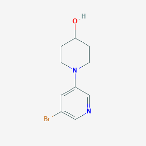 1-(5-Bromo-3-pyridinyl)-4-piperidinol