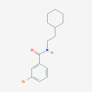 3-bromo-N-(2-cyclohexylethyl)benzamide