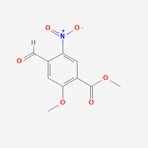 Methyl 4-formyl-2-methoxy-5-nitrobenzoate