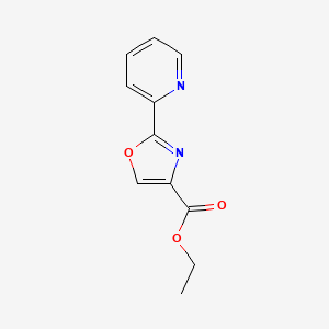 Ethyl 2-(pyridin-2-yl)-1,3-oxazole-4-carboxylate