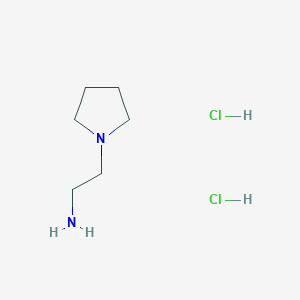 molecular formula C6H16Cl2N2 B1391408 2-(吡咯烷-1-基)乙胺二盐酸盐 CAS No. 65592-36-1