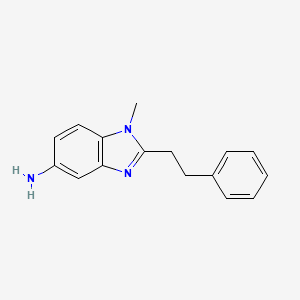 1-methyl-2-(2-phenylethyl)-1H-benzimidazol-5-amine