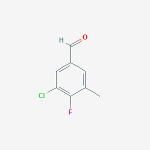 3-Chloro-4-fluoro-5-methylbenzaldehyde