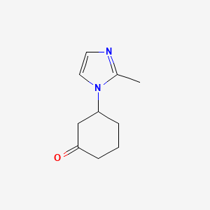 3-(2-Methylimidazol-1-yl)-cyclohexanone