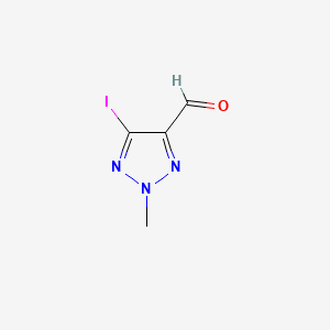 5-Iodo-2-methyl-2H-1,2,3-triazole-4-carbaldehyde