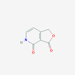 molecular formula C7H5NO3 B13914283 4-Hydroxy-1H-furo[3,4-C]pyridin-3-one 