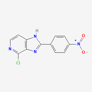 4-Chloro-2-(4-nitrophenyl)-3H-imidazo[4,5-c]pyridine