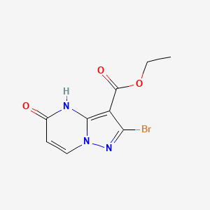 Ethyl 2-bromo-5-oxo-4,5-dihydropyrazolo[1,5-a]pyrimidine-3-carboxylate