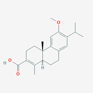 molecular formula C21H28O3 B13914353 Triptohairic acid 