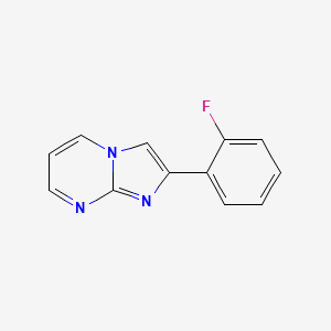 2-(2-Fluorophenyl)imidazo[1,2-a]pyrimidine