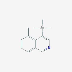 5-Methyl-4-(trimethylstannyl)isoquinoline