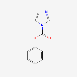 molecular formula C10H8N2O2 B13914596 Phenyl 1H-imidazole-1-carboxylate CAS No. 30746-56-6