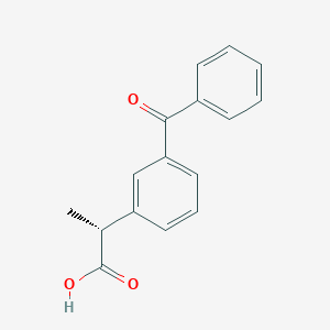 molecular formula C16H14O3 B139146 (R)-Ketoprofen CAS No. 56105-81-8