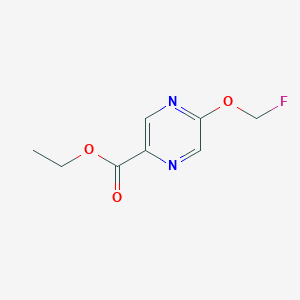 Ethyl 5-(fluoromethoxy)pyrazine-2-carboxylate