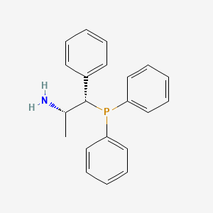 molecular formula C21H22NP B1391468 (1S,2S)-(2-Amino-1-phenylpropyl)diphenylphosphine CAS No. 341968-71-6