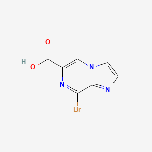 8-Bromoimidazo[1,2-a]pyrazine-6-carboxylic acid