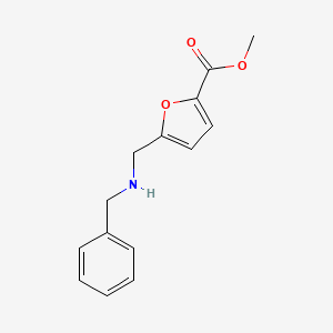 Methyl 5-[(benzylamino)methyl]furan-2-carboxylate