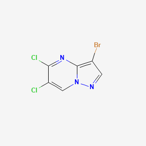 3-Bromo-5,6-dichloro-pyrazolo[1,5-a]pyrimidine