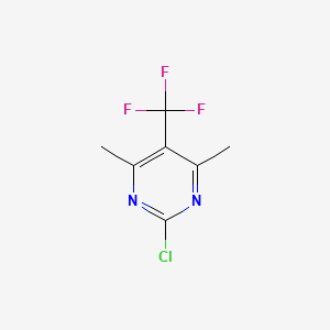 2-Chloro-4,6-dimethyl-5-(trifluoromethyl)pyrimidine