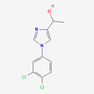 1-[1-(3,4-dichloro-phenyl)-1H-imidazol-4-yl]-ethanol