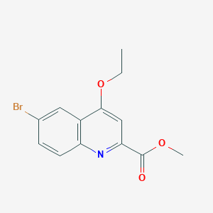 Methyl 6-bromo-4-ethoxy-2-quinolinecarboxylate